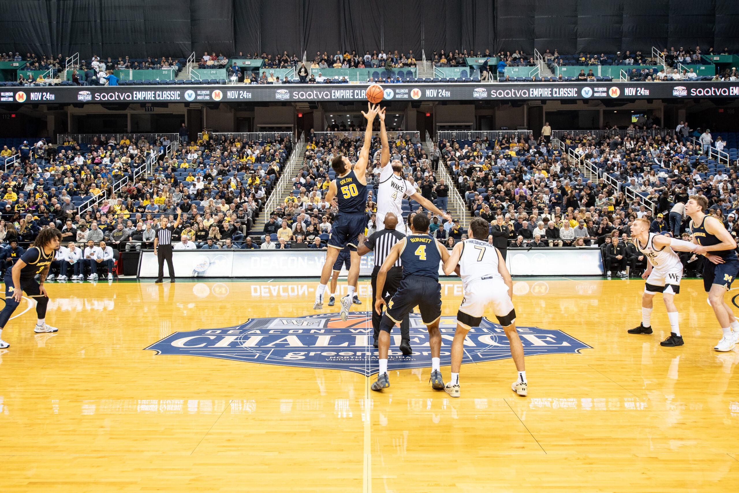 Wake Forest vs West Virginia Men’s Basketball Game